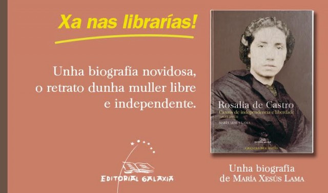 Llega a las librerías una novedosa biografía de Rosalía de Castro con material inédito