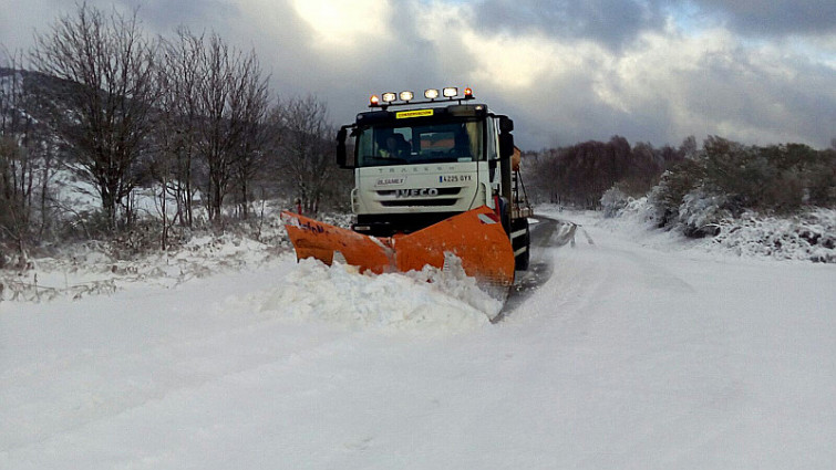 ​Alerta por nieve en las zonas más altas de Lugo