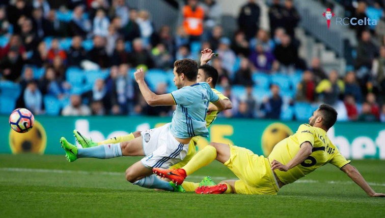 ​El Celta cae ante el Villarreal y se aleja más de puestos europeos