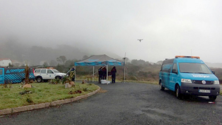 ​Incorporan drones a la búsqueda del desaparecido en Castro Caldelas