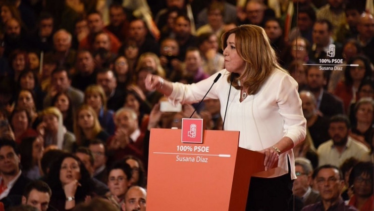 ​Susana Díaz subraya su perfil ganador en el anuncio de su candidatura