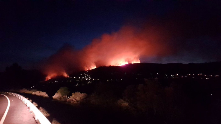 ​Un incendio con cinco focos arrasa 40 hectáreas en Cervantes