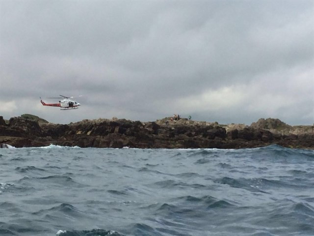 Rescatan el cuerpo sin vida de un buzo en Ribadeo