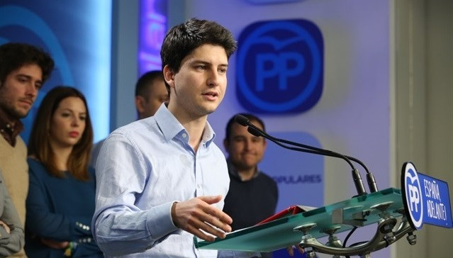 ​El gallego Diego Gago, elegido presidente de Nuevas Generaciones del PP