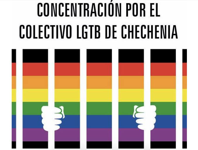 Vigo sale a la calle contra la persecución del colectivo LGTB en Chechenia