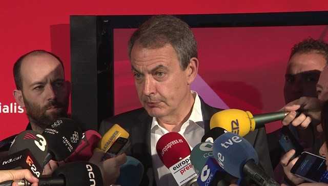 ​Zapatero, contrario a los referéndums porque 