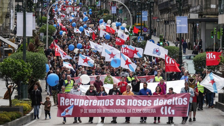 ​Los trabajadores salen a la calle en demanda de políticas para las personas