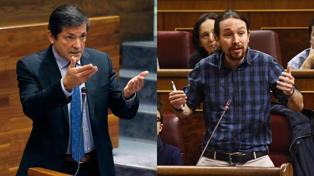 ​Iglesias pide a Javier Fernández una reunión para convencerle de que el PSOE apoye la moción de censura