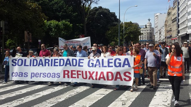 ​Llegan a A Coruña cuatro refugiados sirios procedentes de Turquía