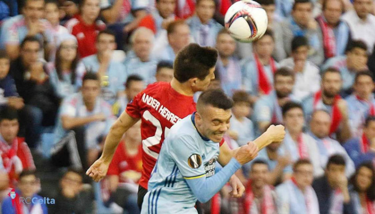 ​El Manchester saca ventaja al Celta en la eliminatoria