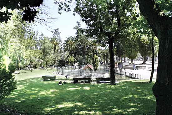 ​El Rally de Ourense ocupará durante dos días un jardín con importancia ambiental