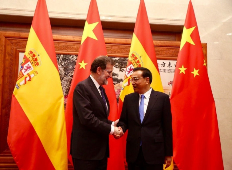 ​Rajoy se reúne con el presidente de China, que destaca la 