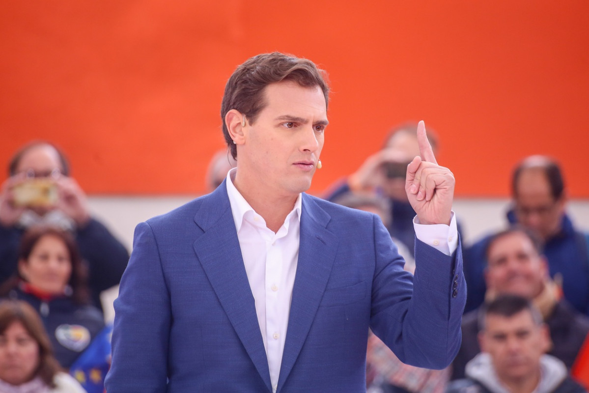 Albert rivera mítin imagen1