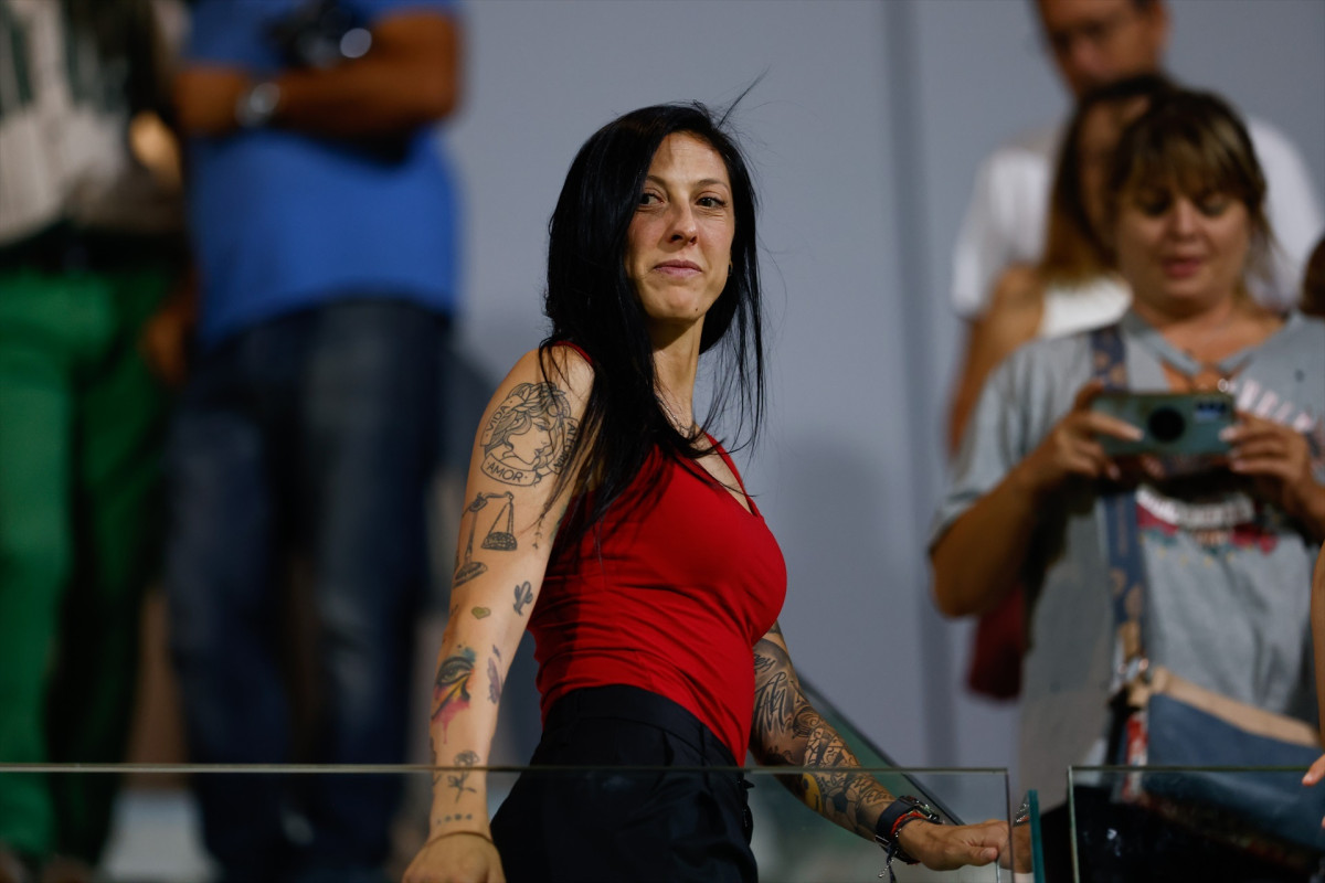 EuropaPress 5400090 jennifer hermoso is seen during the womens cup 2023 final football match